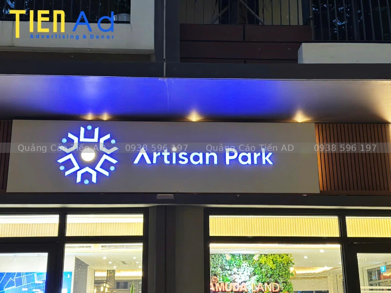Tiêu chuẩn lắp đặt chữ nổi mica đèn LED Gamuda Land tại công trình