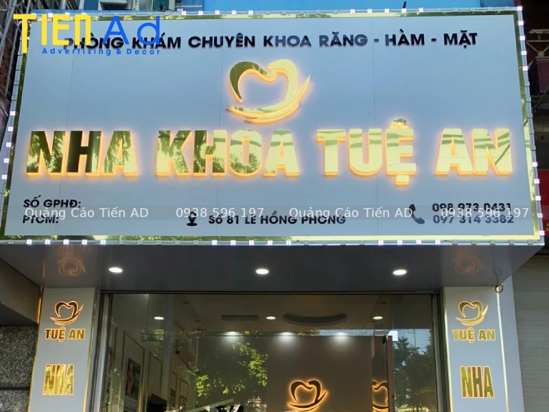 Top 65+ mẫu bảng hiệu nha khoa đẹp và thu hút khách hàng