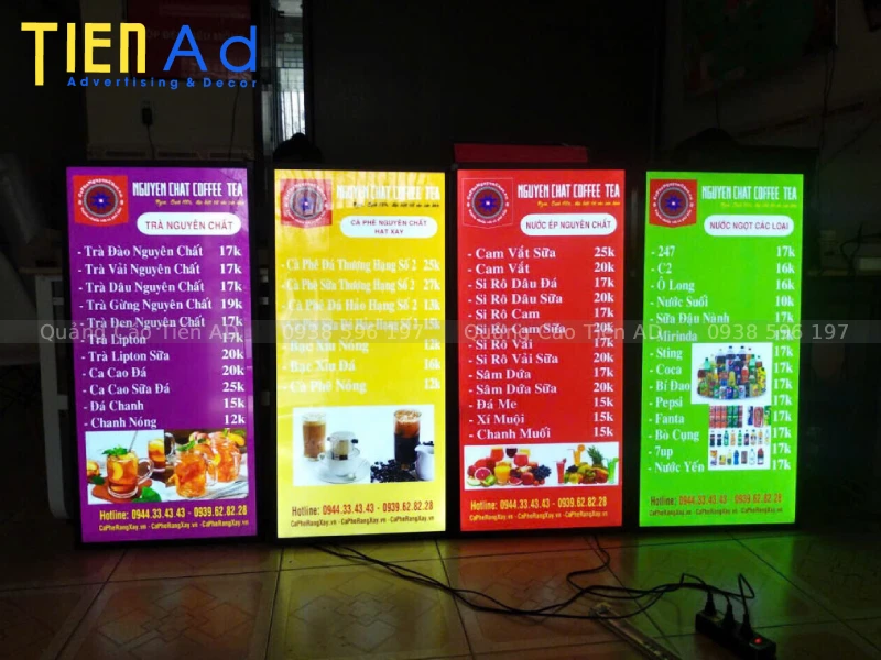 Ưu điểm vượt trội của hộp đèn LED quảng cáo