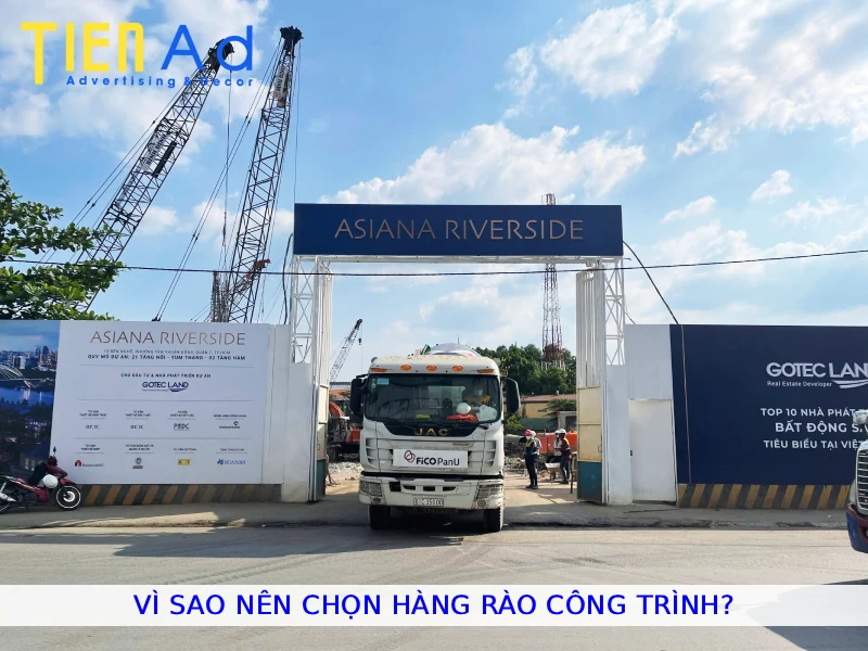 Vì sao nên chọn hàng rào công trình