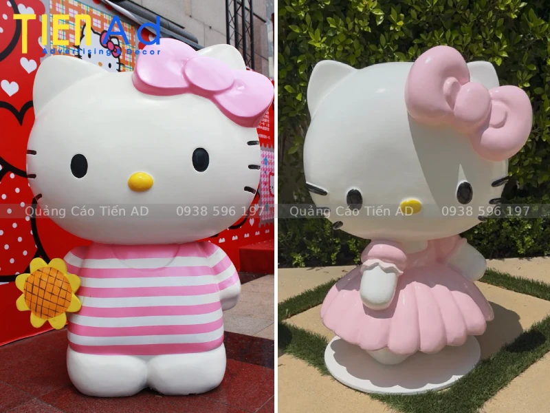Vì sao nên làm mô hình Hello Kitty composite bằng công nghệ 3D